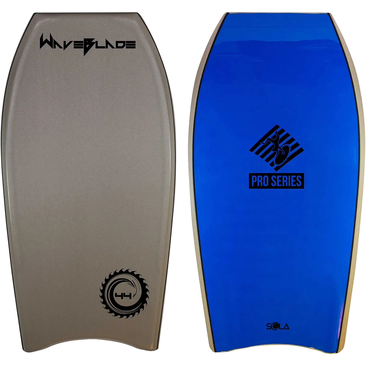 37 in WaveBlade Slick Bottom Board w/ Leash