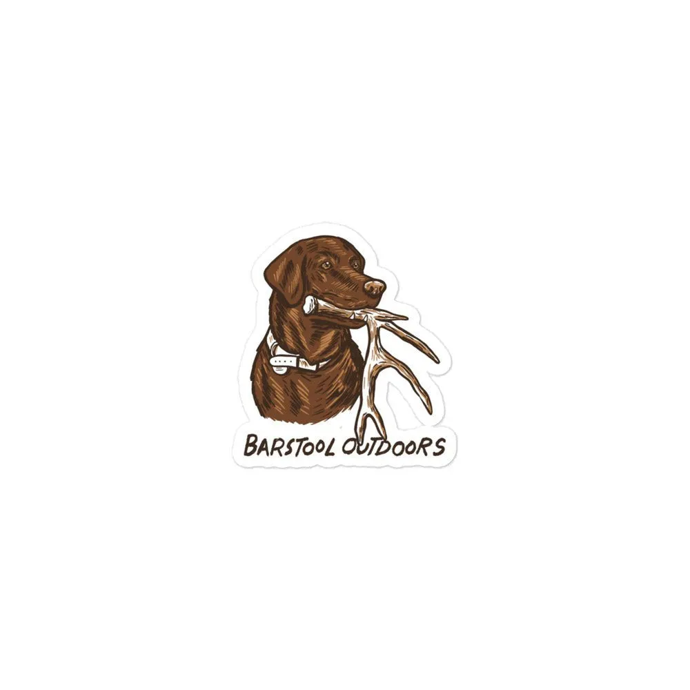 Barstool Outdoors Shed Hunting Sticker