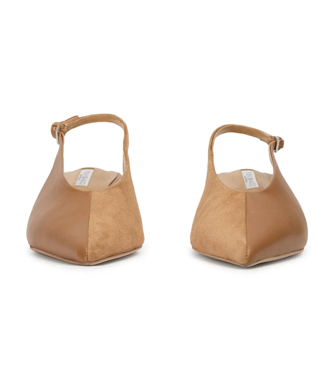 Calli Tan Nappa/Butterscotch Suede