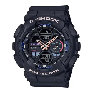 Casio G-Shock S Series GMA-S140 Lineup Black Resin Band Watch GMAS140-1A GMA-S140-1A