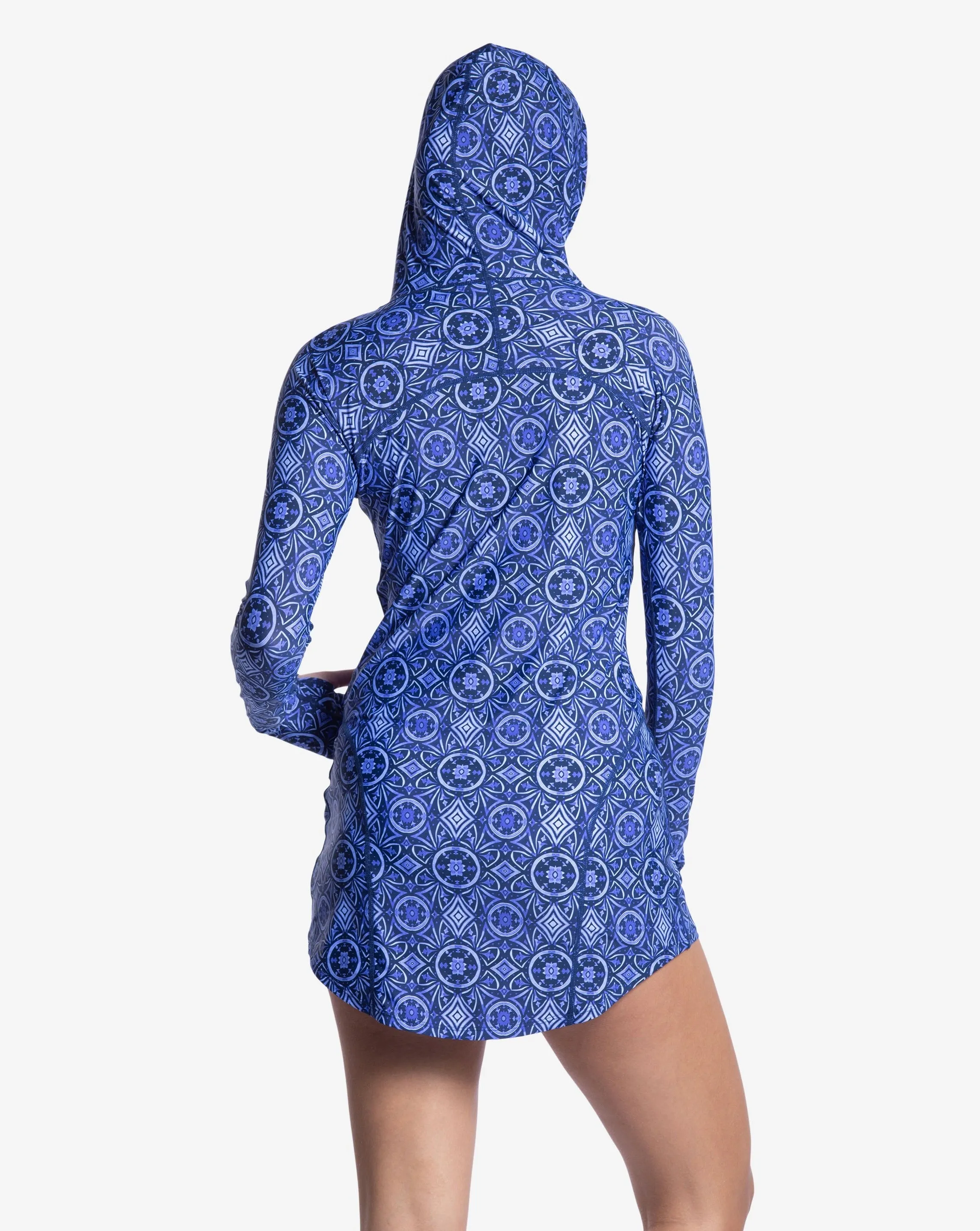 CLEARANCE - BLOQUV x JANTZEN- WOMEN'S HOODIE DRESS (2009JC)