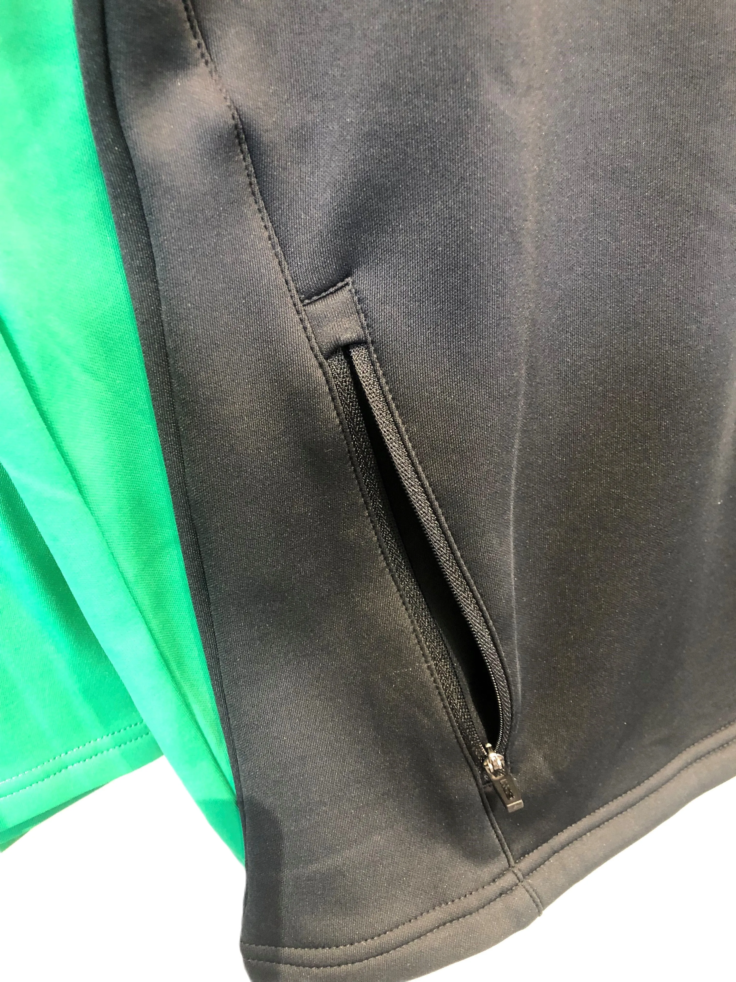 KCS SOUL 1/2 Zip Black /Green