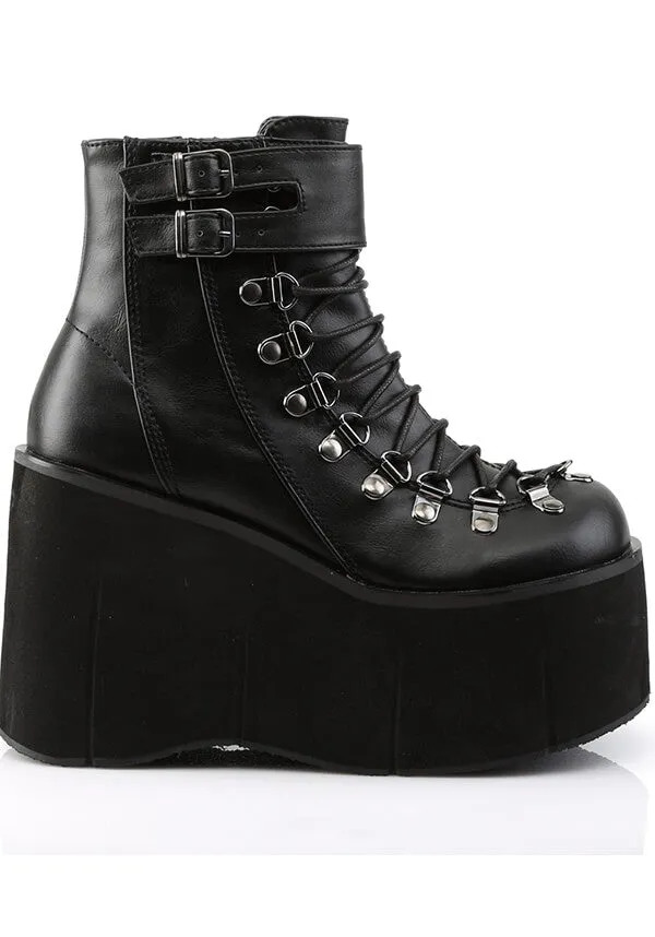 KERA-21 [Black] | PLATFORM BOOTS [PREORDER]