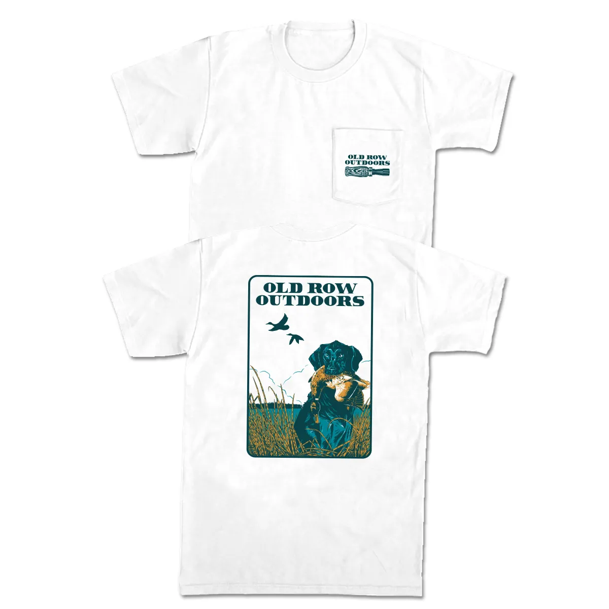 Old Row Outdoors Retriever Pocket Tee