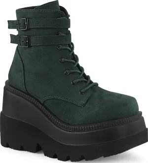 SHAKER-52 [Emerald] | PLATFORM BOOTS [IN STOCK]**