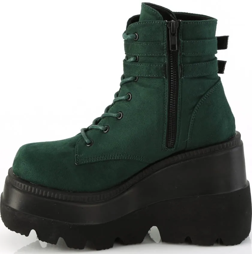 SHAKER-52 [Emerald] | PLATFORM BOOTS [IN STOCK]**