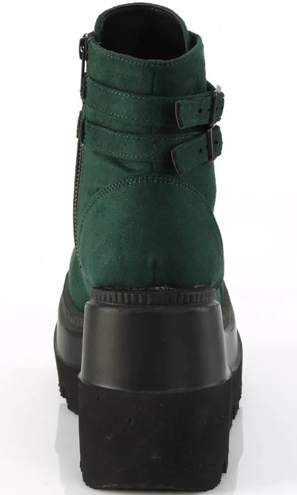 SHAKER-52 [Emerald] | PLATFORM BOOTS [IN STOCK]**