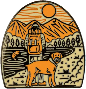 The Outdoors Pin