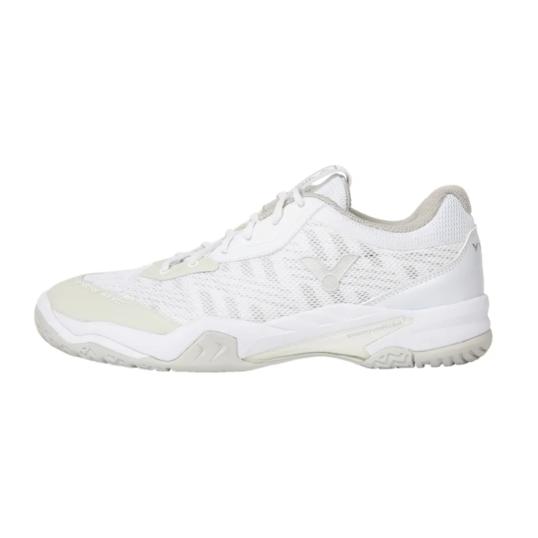 Victor A830IV Professional Court shoes [Brilliant White/Antarctic Gray]