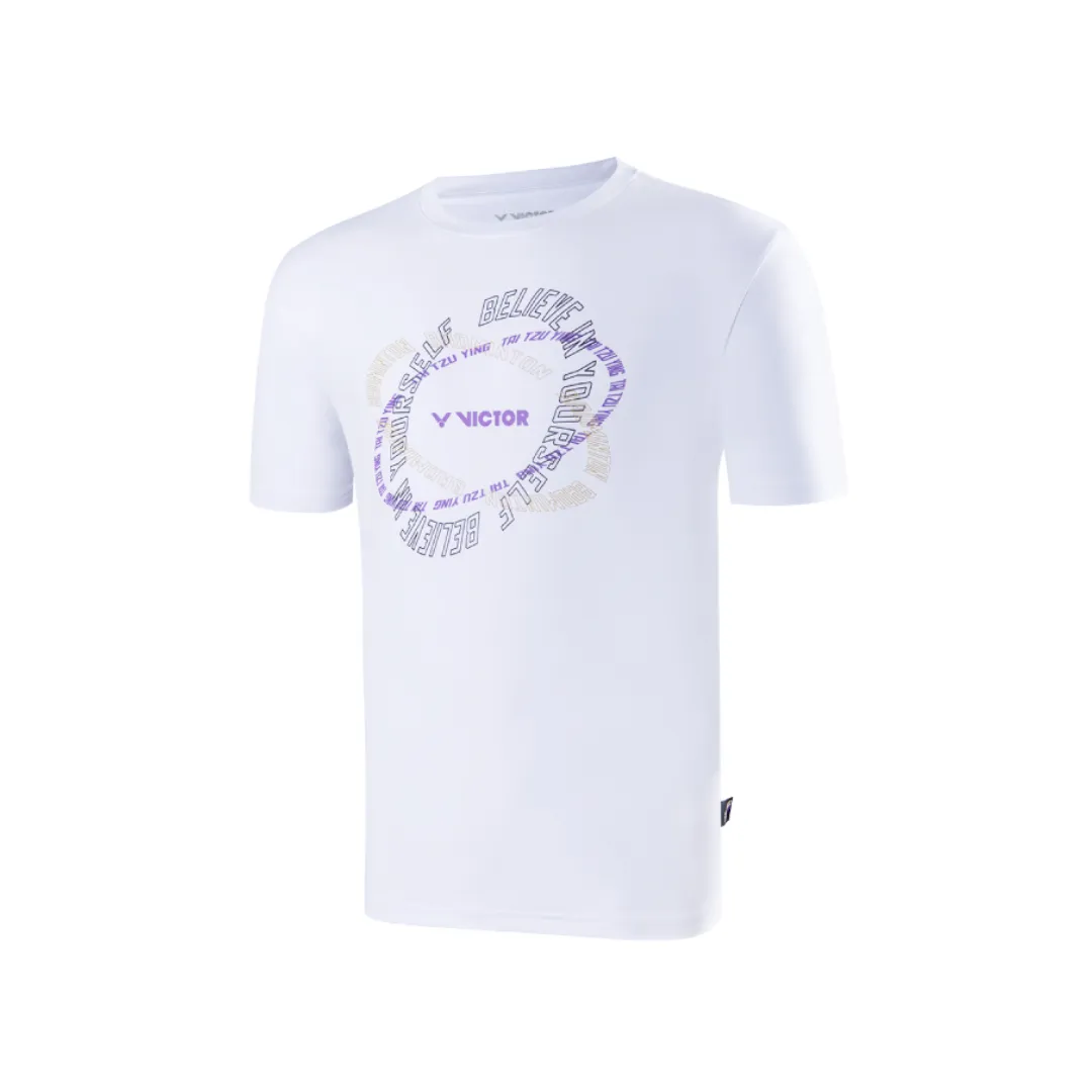 Victor T-TTY35005-A Unisex T-Shirt [White]