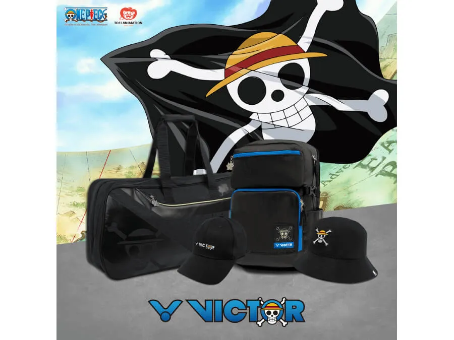 Victor X One Piece Luffy Skull x Thousand Sunny Backpack [Black] Limited Edition BR01OP C