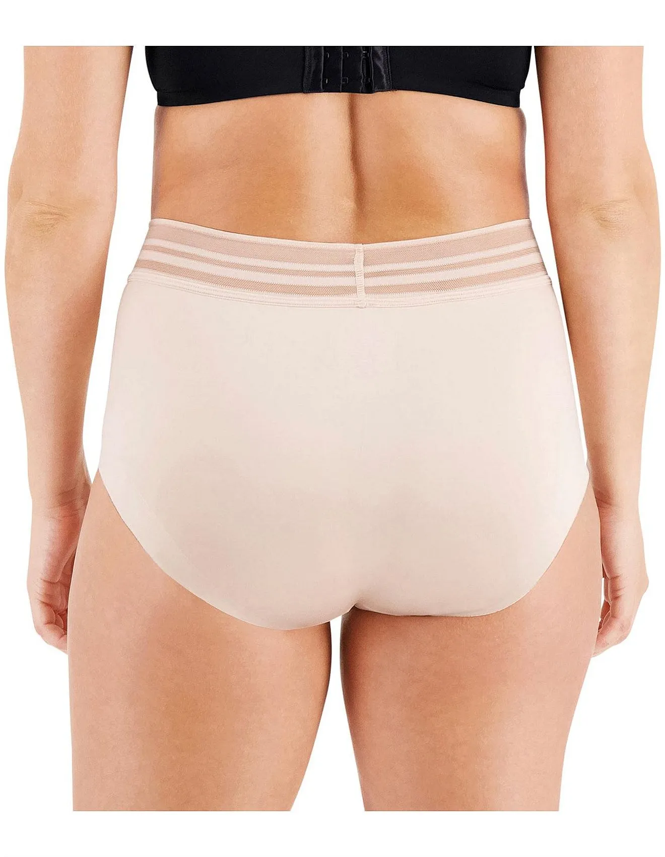 Womens Jockey No Panty Line Promise Full Brief Underwear Dusk