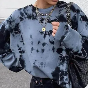 Women's Oversized Hoodie Sweatshirt Tie Dye