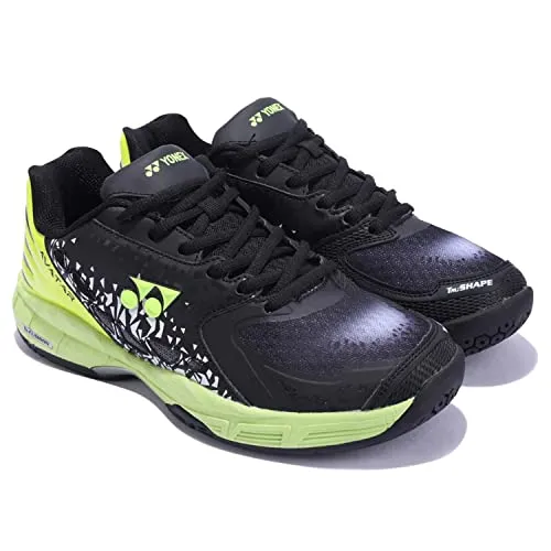 Yonex Avatar Badminton Shoes (Black/Neon Volt/White)