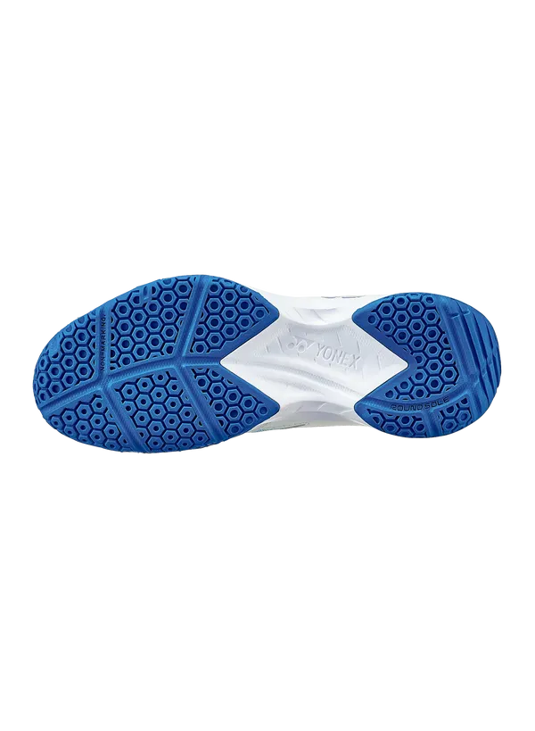 Yonex Power Cushion SHB37 Unisex Court Shoes [White/Blue]