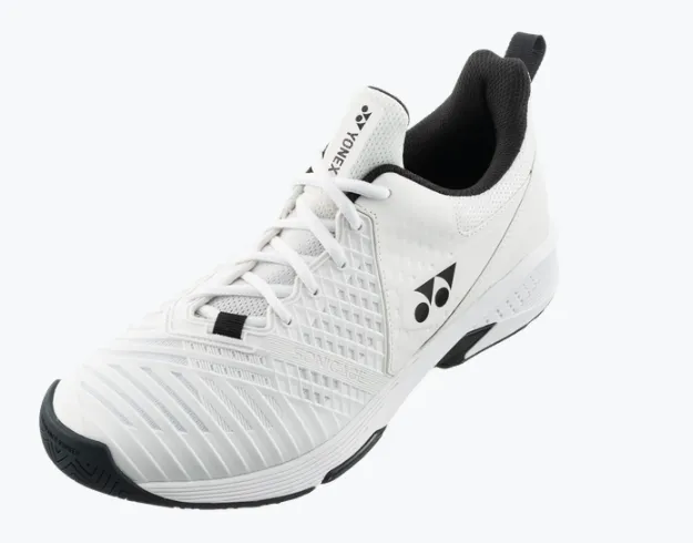 Yonex Power Cushion Sonicage Plus Wide All Courts Shoes  [White]